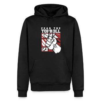 Fear The Toproll Hand Wrestling Techniques Arm - Männer Premium Bio Hoodie - Schwarz - Vorne - Nico (187cm)
