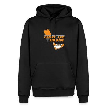 Verlor mein Bein, nicht meinen Humor Künstliche Beine Benutzer Bein - Männer Premium Bio Hoodie - Schwarz - Vorne - Nico (187cm)