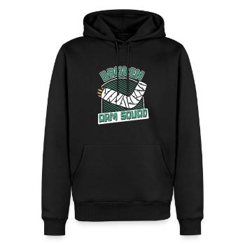 Gebrochener Arm Squad Gebrochener Arm Bein Gebrochener Knochenknochen - Männer Premium Bio Hoodie - Schwarz - Vorne - Nico (187cm)