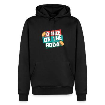 Tanz auf der Roda Capoeirista Ginga Tanz Capoeira - Männer Premium Bio Hoodie - Schwarz - Vorne - Nico (187cm)