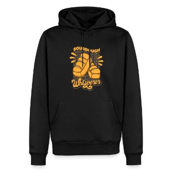 Sauerteigflüsterer Brotteig Brotbackautomat Brot - Männer Premium Bio Hoodie - Schwarz - Vorne - Nico (187cm)