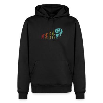 Mineraliensammeln Evolution Geologe Mineral - Männer Premium Bio Hoodie - Schwarz - Vorne - Nico (187cm)
