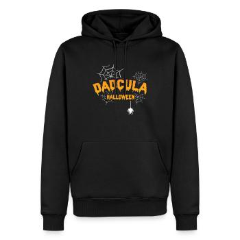 DADcula Halloween Awesome Cob Spider Designs - Sweat à capuche Premium bio Homme - noir - Devant - Nico (187cm)