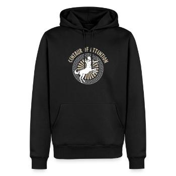 Antike Griechische Mythologie Monster und - Männer Premium Bio Hoodie - Schwarz - Vorne - Nico (187cm)