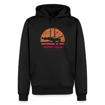 Stabhochsprung Stabhochspringen Turner Geschenk - Männer Premium Bio Hoodie - Schwarz - Vorne - Nico (187cm)