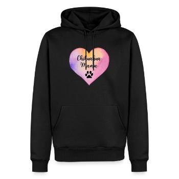 Chihuauha Mama - Männer Premium Bio Hoodie - Schwarz - Vorne - Nico (187cm)