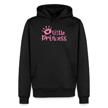 Little Princess - Männer Premium Bio Hoodie - Schwarz - Vorne - Nico (187cm)