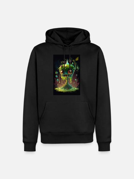 Zombie Frozen - Men’s Premium Organic Hoodie - black