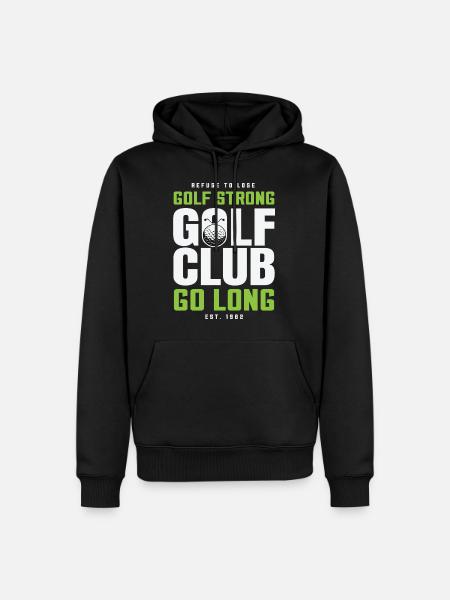 Golf 03 - Men’s Premium Organic Hoodie - black