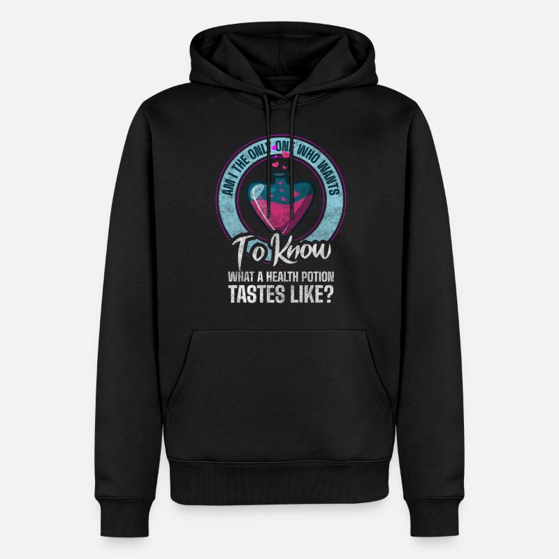 Chimie Herbes Science occulte - Sweat à capuche Premium bio Homme - noir