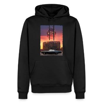 Präsidentenpalast von Itschkerien - Männer Premium Bio Hoodie - Schwarz - Vorne - Nico (187cm)