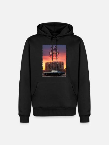 Presidential palace of Ichkeria - Men’s Premium Organic Hoodie - black