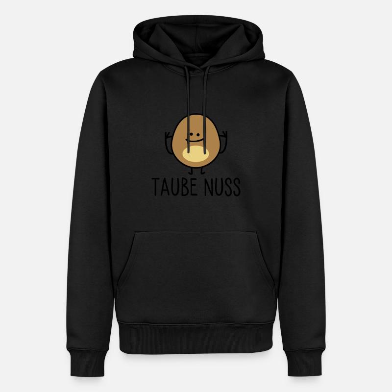 Taube Nuss - Männer Premium Bio Hoodie - undefined