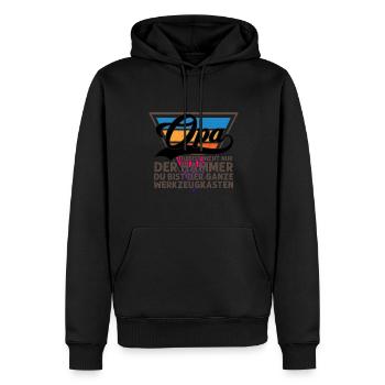Grossvater opa Opas Geschenk - Männer Premium Bio Hoodie - Schwarz - Vorne - Nico (187cm)