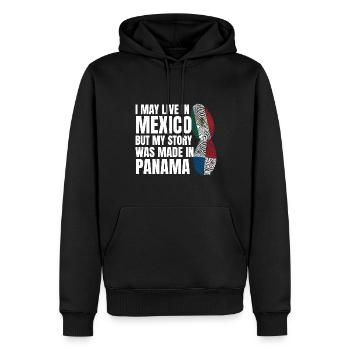Anime & Ramen Anime Ramen Geschenk - Männer Premium Bio Hoodie - Schwarz - Vorne - Nico (187cm)