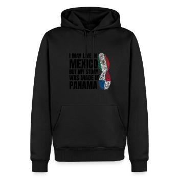 Anime & Ramen Anime Ramen Geschenk - Männer Premium Bio Hoodie - Schwarz - Vorne - Nico (187cm)