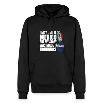 Basketball & Tacos Baseball Tacos Geschenk - Männer Premium Bio Hoodie - Schwarz - Vorne - Nico (187cm)