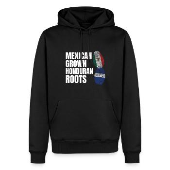 Basketball & Tacos Baseball Tacos Geschenk - Männer Premium Bio Hoodie - Schwarz - Vorne - Nico (187cm)