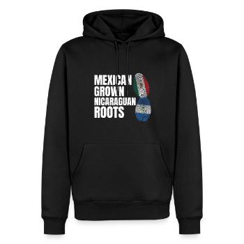 Basketball & Tacos Baseball Tacos Geschenk - Männer Premium Bio Hoodie - Schwarz - Vorne - Nico (187cm)