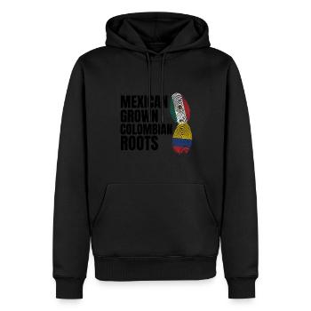 Anime & Skizzieren Mädchen Anime Skizzieren Gesche - Männer Premium Bio Hoodie - Schwarz - Vorne - Nico (187cm)