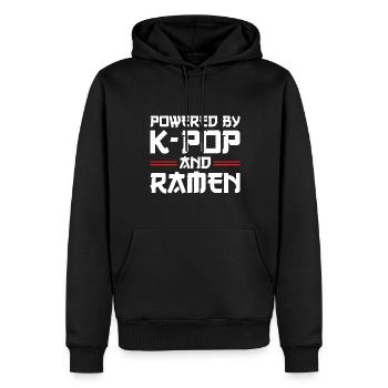 Südkorea k-pop Südkorea Geschenk - Männer Premium Bio Hoodie - Schwarz - Vorne - Nico (187cm)