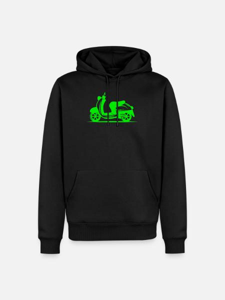 Moped - Scooter - Moped - Men’s Premium Organic Hoodie - black