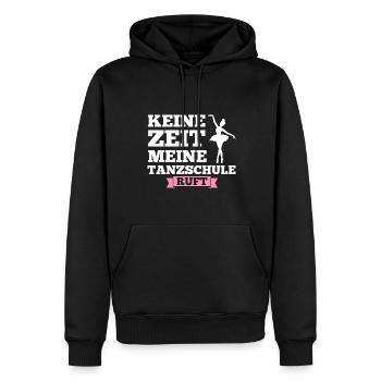 Ballerina Mädchen Balletttanz Geschenk - Männer Premium Bio Hoodie - Schwarz - Vorne - Nico (187cm)