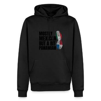 Anime & Skizzieren Mädchen Anime Skizzieren Gesche - Männer Premium Bio Hoodie - Schwarz - Vorne - Nico (187cm)