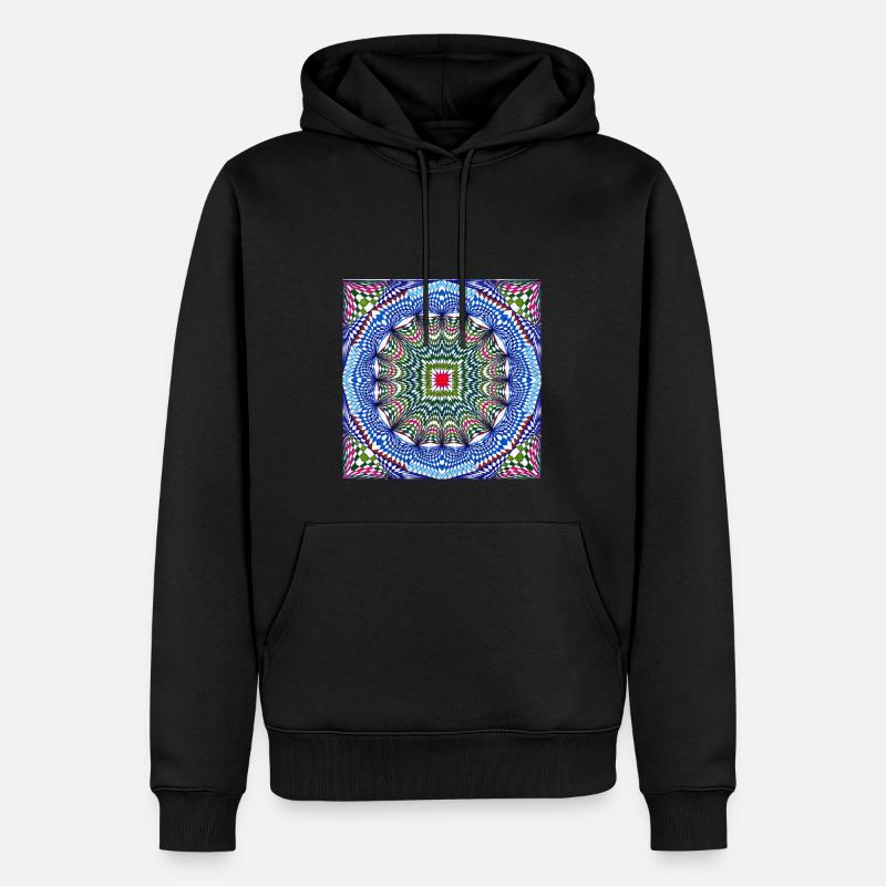 LMNArt - Männer Premium Bio Hoodie - Schwarz