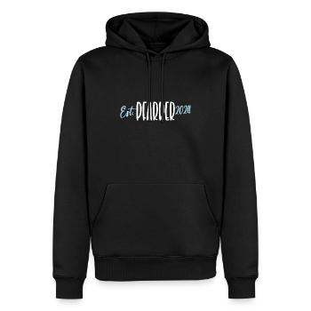 Pfarrer seit 2024 Geistlicher Glaube Gott Kirche - Männer Premium Bio Hoodie - Schwarz - Vorne - Nico (187cm)