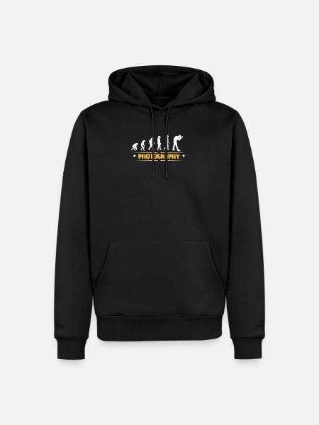 EVOLUTION PHOTOGRAPHY - Men’s Premium Organic Hoodie - black