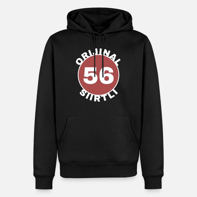 Siirt - Sweat à capuche Premium bio Homme - noir