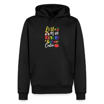 Erster Schultag Miss Kindergarten Cutie - Männer Premium Bio Hoodie - Schwarz - Vorne - Nico (187cm)