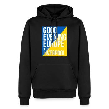 Ukraine Eurovision - Männer Premium Bio Hoodie - Schwarz - Vorne - Nico (187cm)