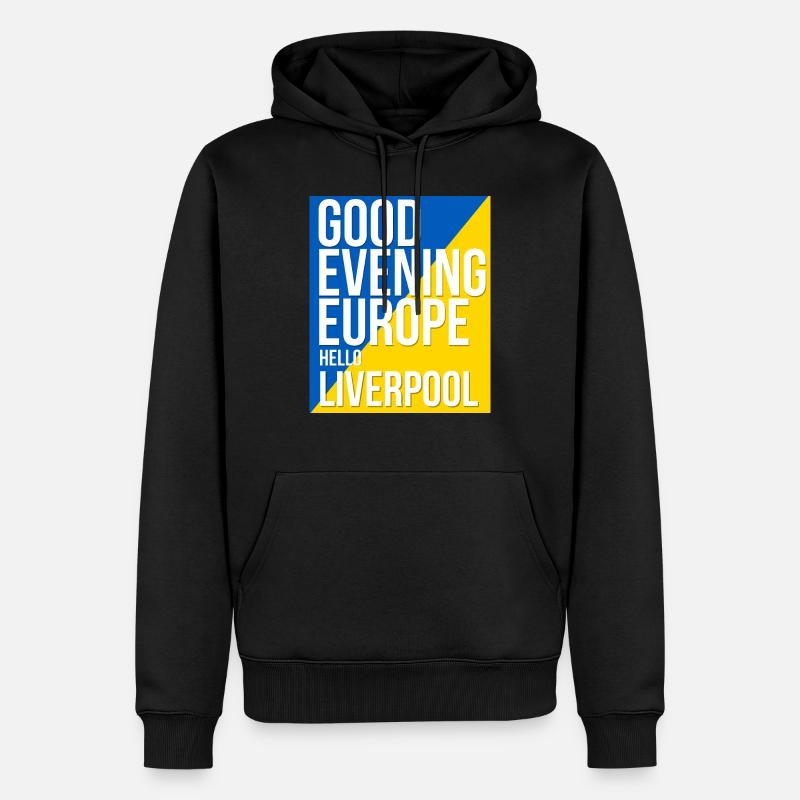 Ukraine Eurovision - Sweat à capuche Premium bio Homme - noir