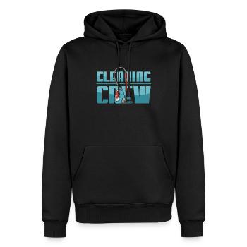 Staubsauger Reinigung Reinigungskraft Geschenk - Männer Premium Bio Hoodie - Schwarz - Vorne - Nico (187cm)