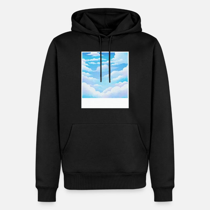 Chill - Sweat à capuche Premium bio Homme - noir