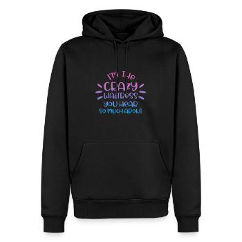 Diner Bar Kellnerin Kellner - Männer Premium Bio Hoodie - Schwarz - Vorne - Nico (187cm)