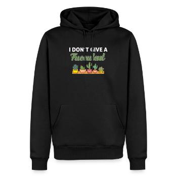Ich Gebe Keinen Sukkulenten Gärtner Pflanze - Männer Premium Bio Hoodie - Schwarz - Vorne - Nico (187cm)