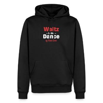 Walzer Ist Der Tanz Der Wahren Liebe Passendes - Männer Premium Bio Hoodie - Schwarz - Vorne - Nico (187cm)
