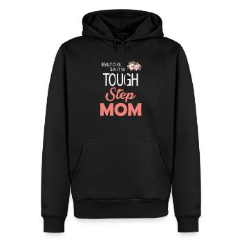 Wirklich Nicht So Cool Tough Stiefmutter - Männer Premium Bio Hoodie - Schwarz - Vorne - Nico (187cm)