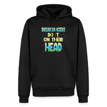 Breakdancer Machen Es Auf Dem Kopf Choreografin - Männer Premium Bio Hoodie - Schwarz - Vorne - Nico (187cm)