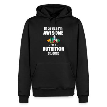 Of course I'm great, I'm a - Men’s Premium Organic Hoodie - black - Front - Nico (187cm)