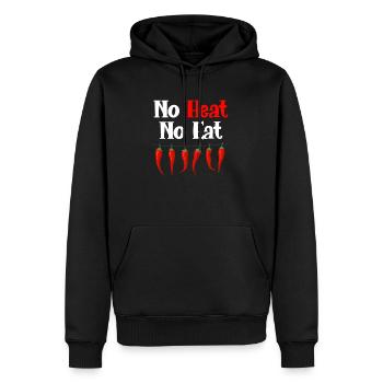 Keine Hitze Nein Essen Scharfes Essen Liebhaber - Männer Premium Bio Hoodie - Schwarz - Vorne - Nico (187cm)