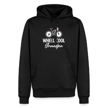 Rad Cool Opa Radfahren Cycopath Motorräder - Männer Premium Bio Hoodie - Schwarz - Vorne - Nico (187cm)