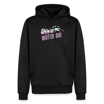 Skis nautiques pour filles Ski nautique Jet Ski pour filles - Sweat à capuche Premium bio Homme - noir - Devant - Nico (187cm)