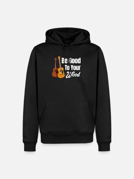 Be good to your - Men’s Premium Organic Hoodie - black