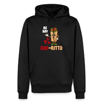 Be My Bae-ritto Burrito Mexikanische Margarita - Männer Premium Bio Hoodie - Schwarz - Vorne - Nico (187cm)