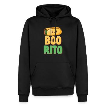 Boorito Burrito Wortspiele Mexikanische Margarita - Männer Premium Bio Hoodie - Schwarz - Vorne - Nico (187cm)