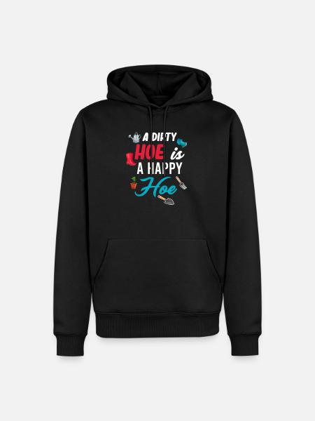 A dirty is a lucky - Men’s Premium Organic Hoodie - black